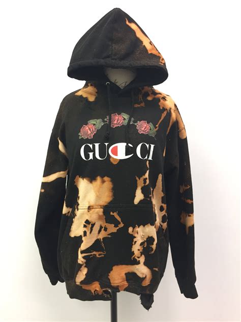 champion gucci hoodie fake|Gucci hoodie cost.